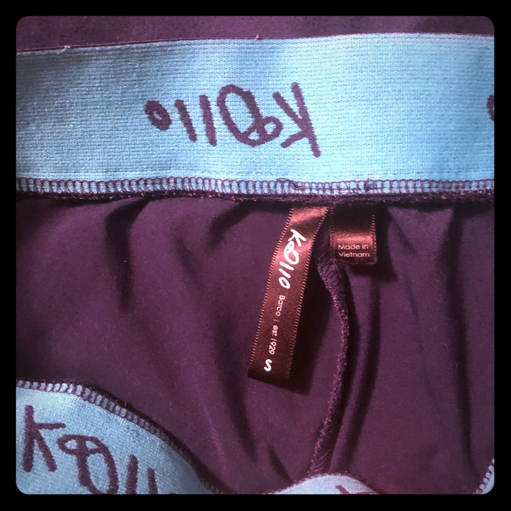 Small navy scrub pants by barco
